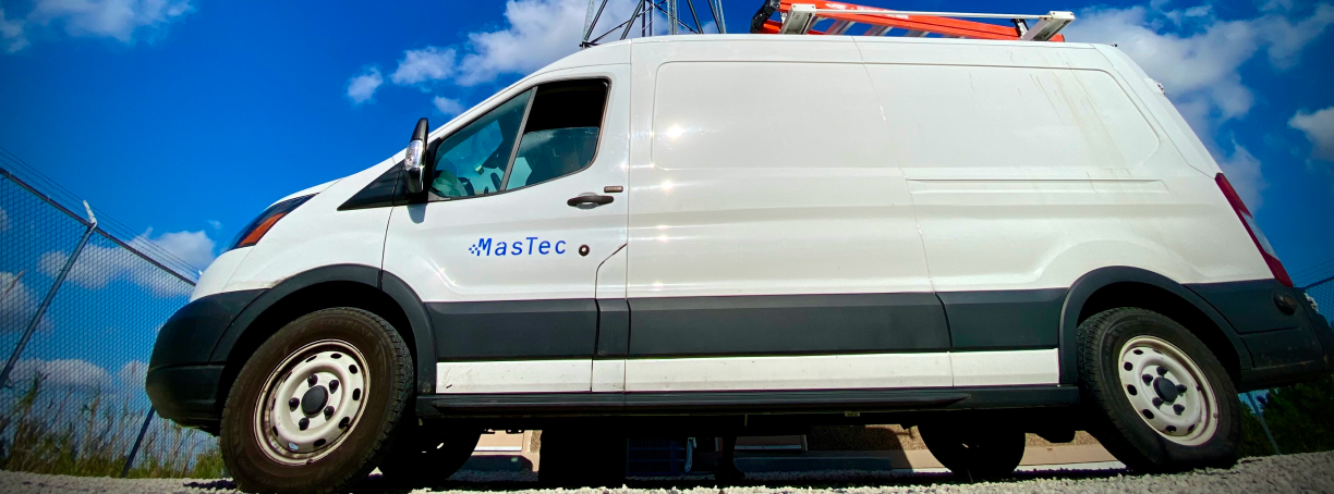 Wireless network optimization project led by MasTec Communications Group field engineers.